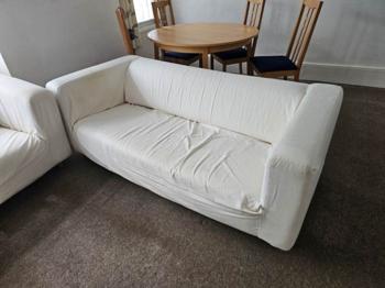 Free sofas must collect tomorrow!
