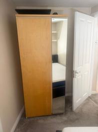 FREE mirror wardrobe available