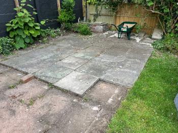 Used Concrete Patio Slabs - Garden Paving