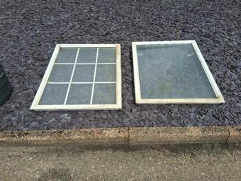 2 x plastic windows Free to collect