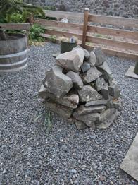 Rocks for garden rockery