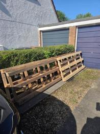 Free- extra long 3.6m length pallets