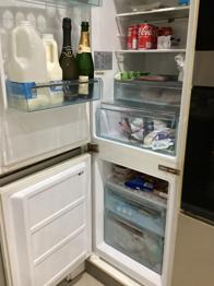 FREE 120 cm glass table and legs for scrap dismantled