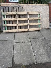 Wooden Pallets and Building Board