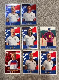 Football Collectible Cards - M&S England Squad