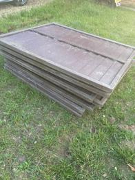 Plastic fence panels free