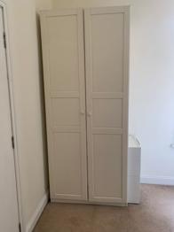FREE White 4 Drawer IKEA PAK & Komplement Wardrobe