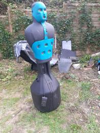 Slam man free standing boxing bag