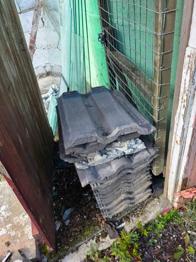 Roof Tiles – Grey, Used Condition