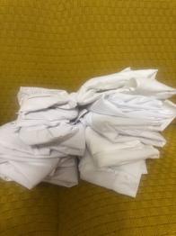FREE - 10 x White blouses Size 10-12/S-L - Collection only