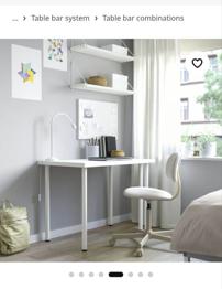 Free IKEA desk. Linnmon Adils. White