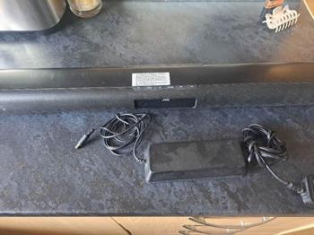 jvc sound bar will go to whoever can collect first