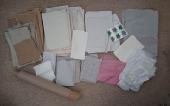 Paper for packing, wrapping