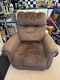 Brown armchair