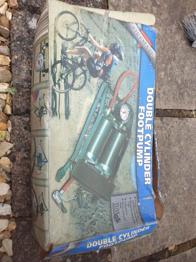 Bikemate Double Cylinder Footpump