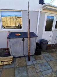 10 x approx 10ft Bamboo sticks. FREE