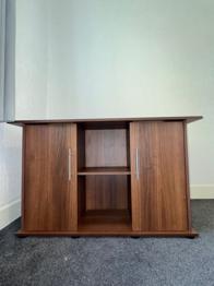 Brown TV Stand with Storage