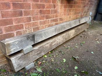 Large Wooden Sleeper